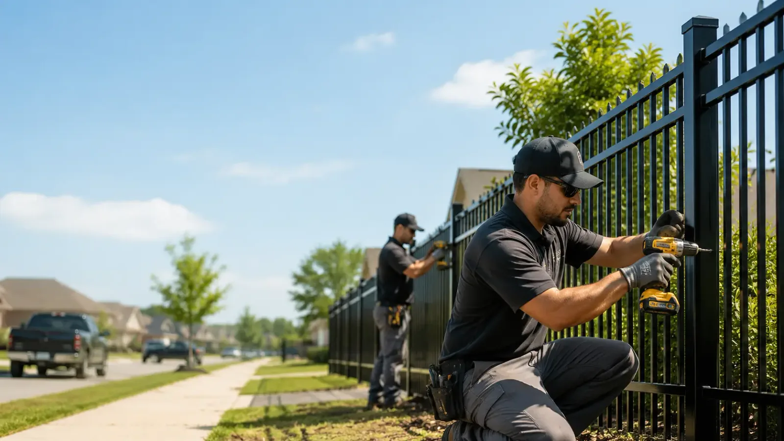 Metal Fence Installation in Ogden, KS
